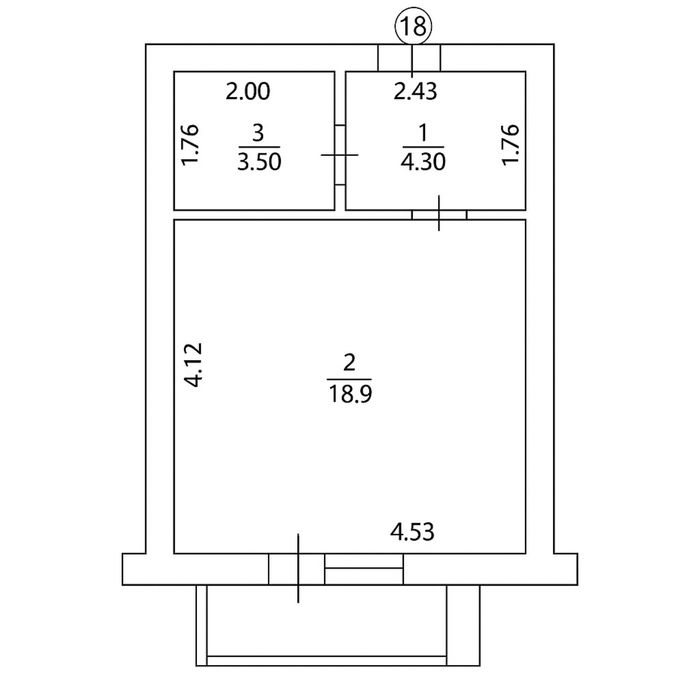 ТЕРМІНОВО !! Студія на газу !!