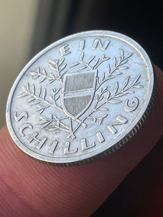 Moeda em prata 1925 Austríaca