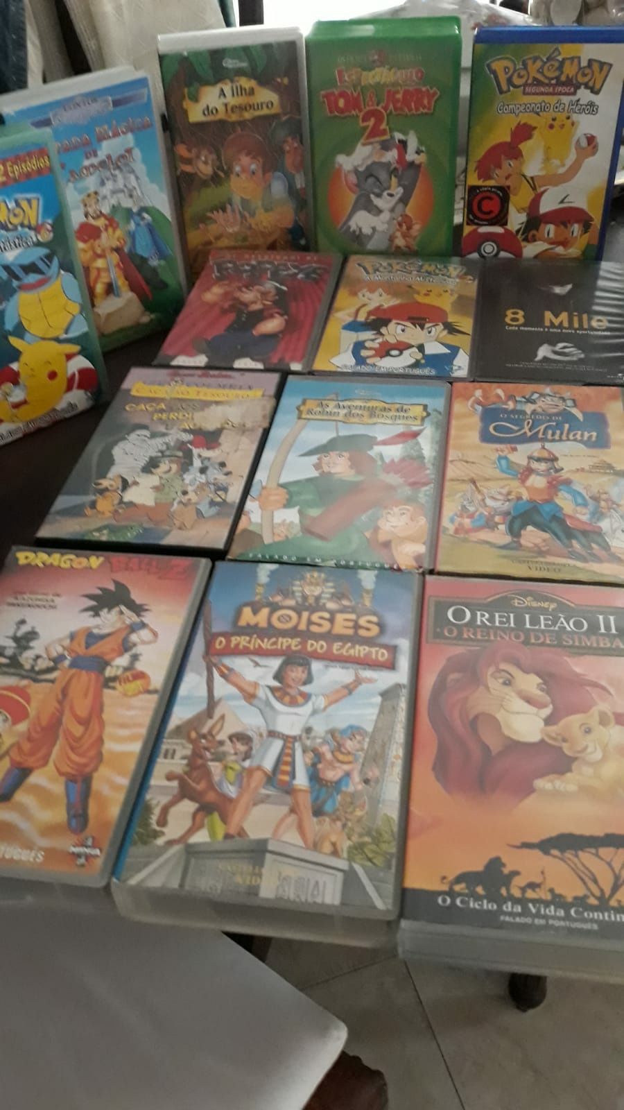 Filmes originais VHS para crianças