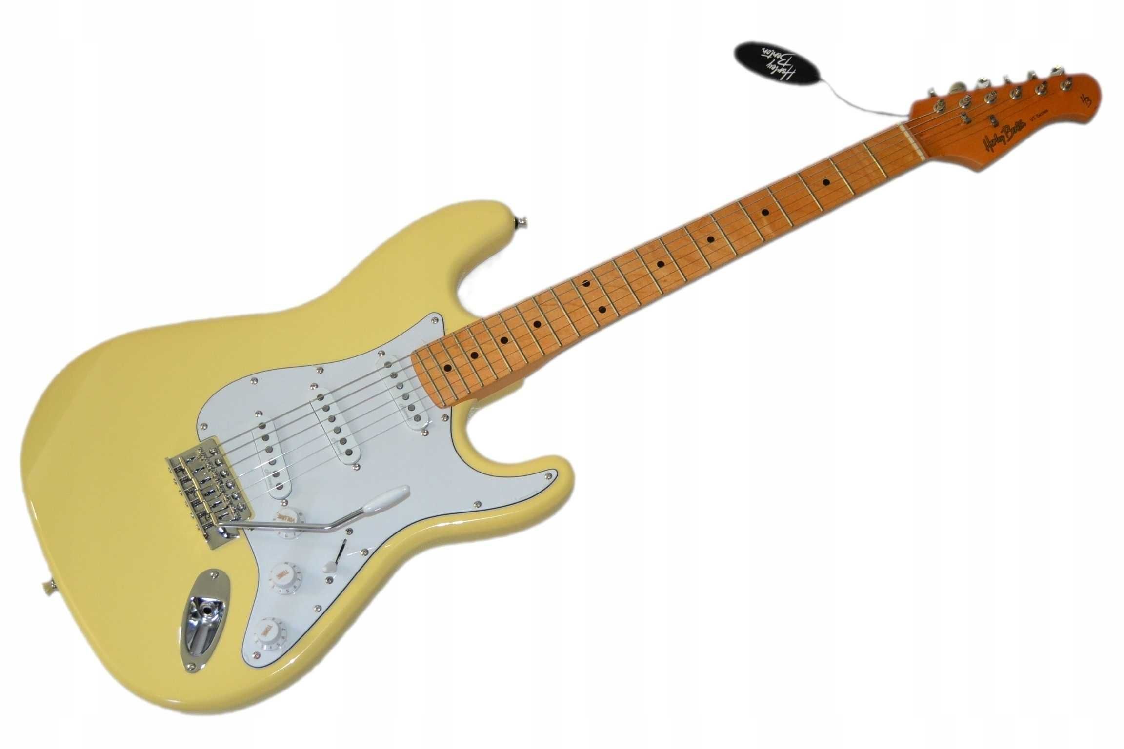 Harley Benton ST-62 MN vintage white stratocaster gitara USTAWIONA!