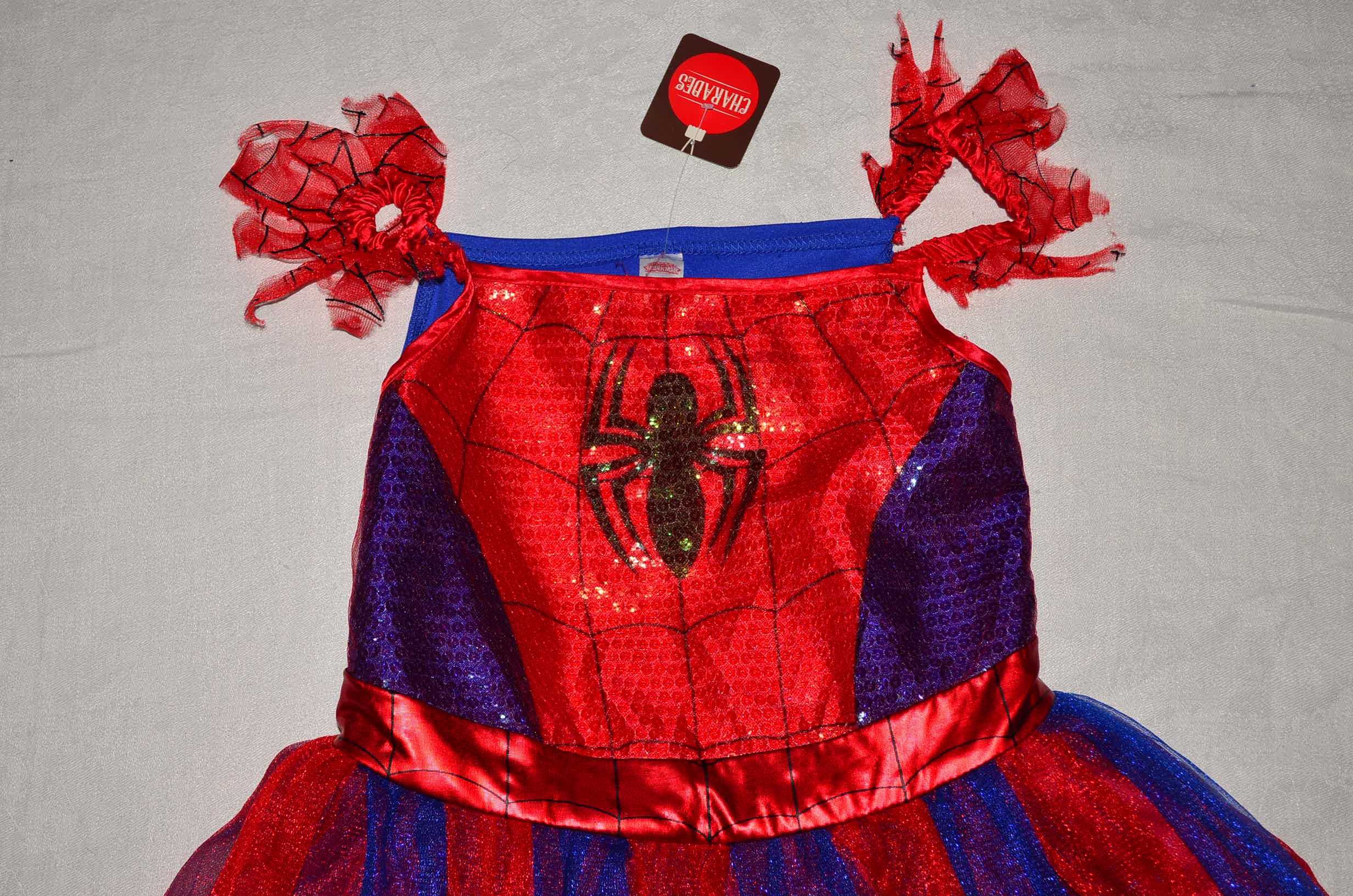карнавальное платье Marvel Человек Паук 7-8лет костюм маскарад образ