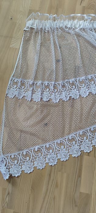 Firana z gipiura 105 cm wysokość