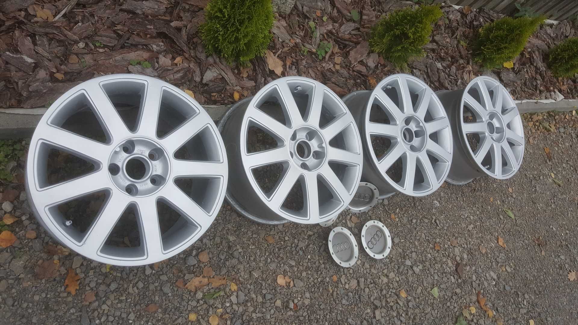 Koła Audi A4 B6 B7 VW Passat 17-tki "cali 8E0   601025AC Łopaty S-line
