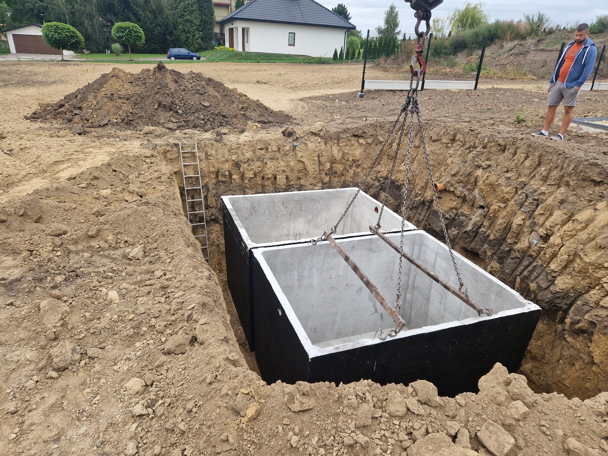 Szambo betonowe 8m3 dwukomorowe Zbiornik na szambo 10m3 Kraków