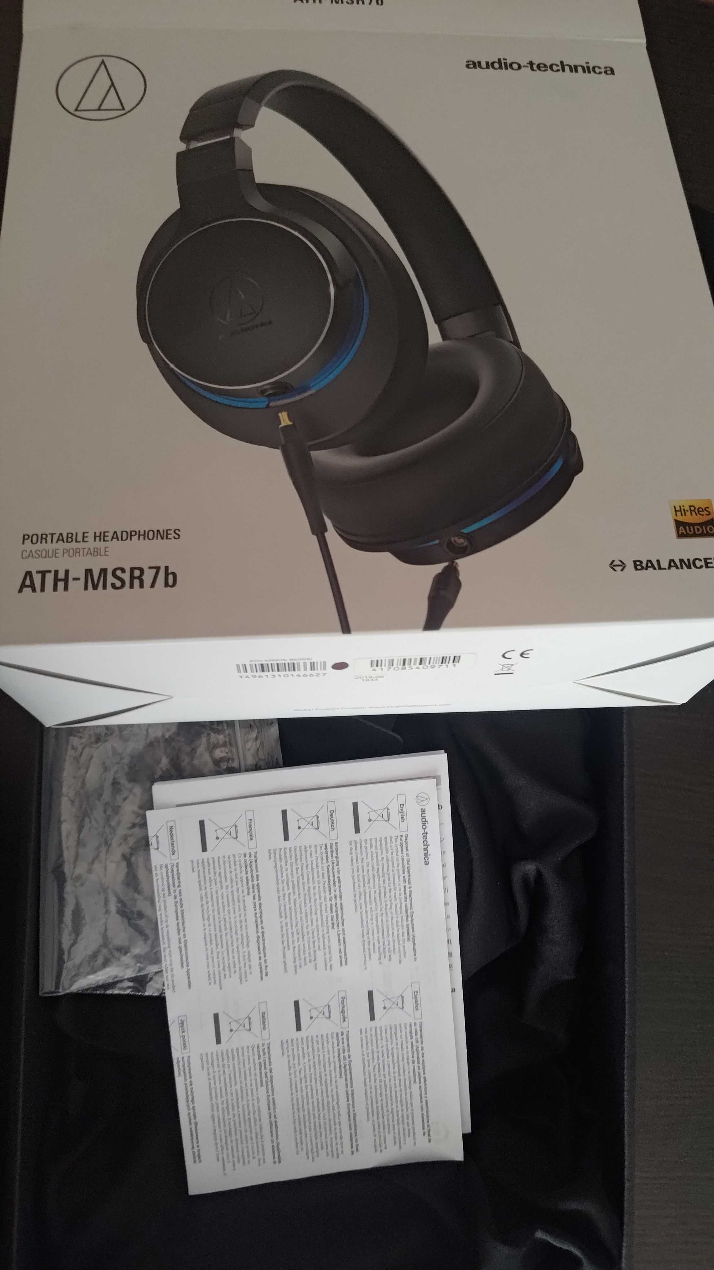 Słuchawki Audiotechnica ATH-MSR7b