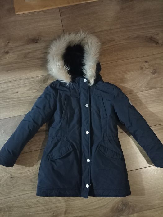 Dziewczęca, zimowa kurtka