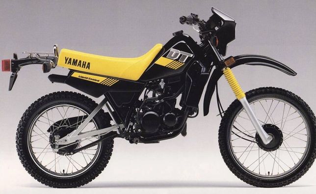 Yamaha DT 50 LC mica/carenagens/rabeira