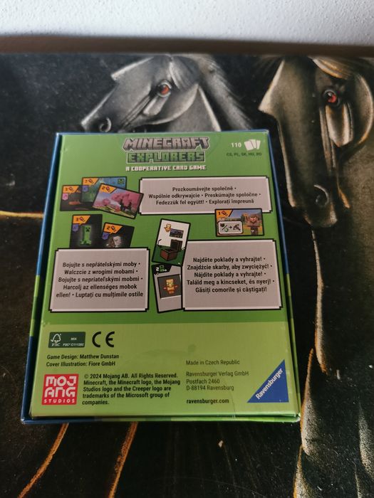 Gra karciana Minecraft. Minecraft Odkrywcy - Ravensburger 225866