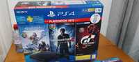 Playstation 4 - 1 TB (Com caixa, 2 comandos e 4 jogos)