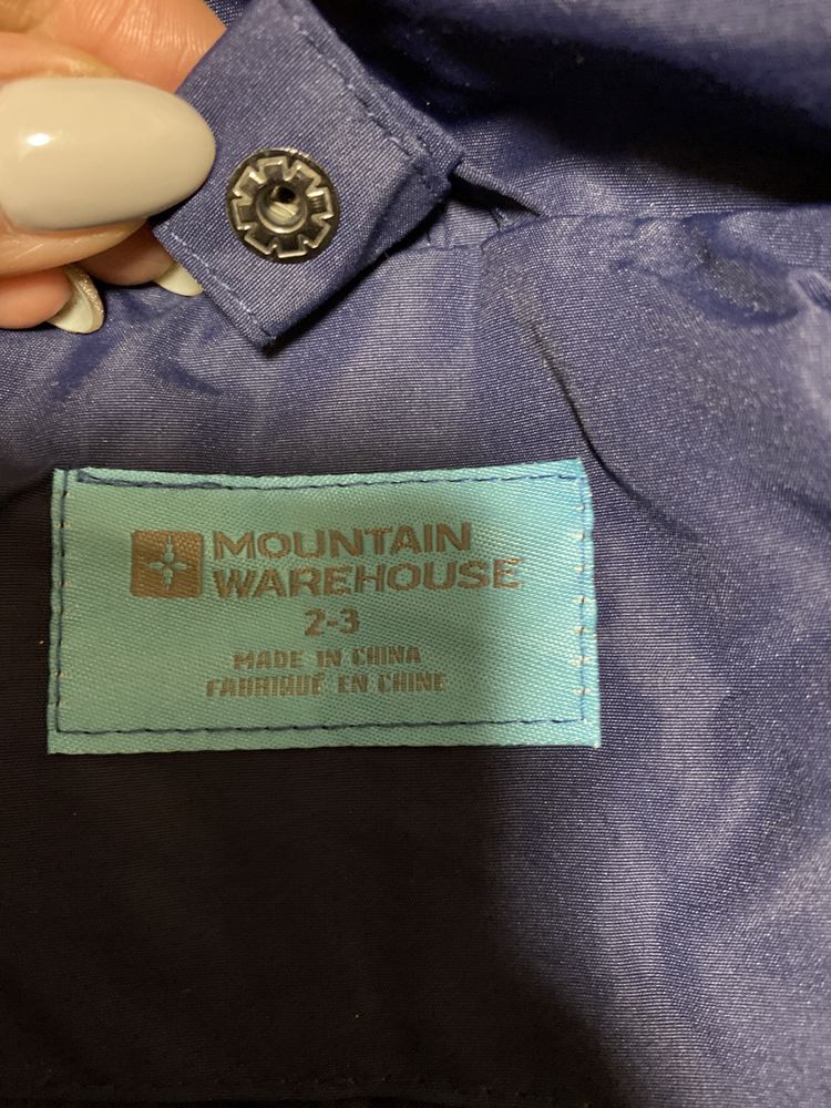 Куртка на мальчика 3в1 Mountain Warehous 2-3года