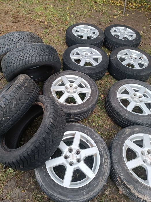 Felgi aluminiowe stal 16 cali 5×112 r16 et38 opony letnie lub zimowe