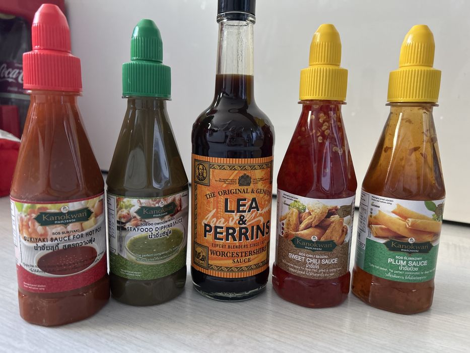 -Sosy Zestaw Chili 5szt -Rozne