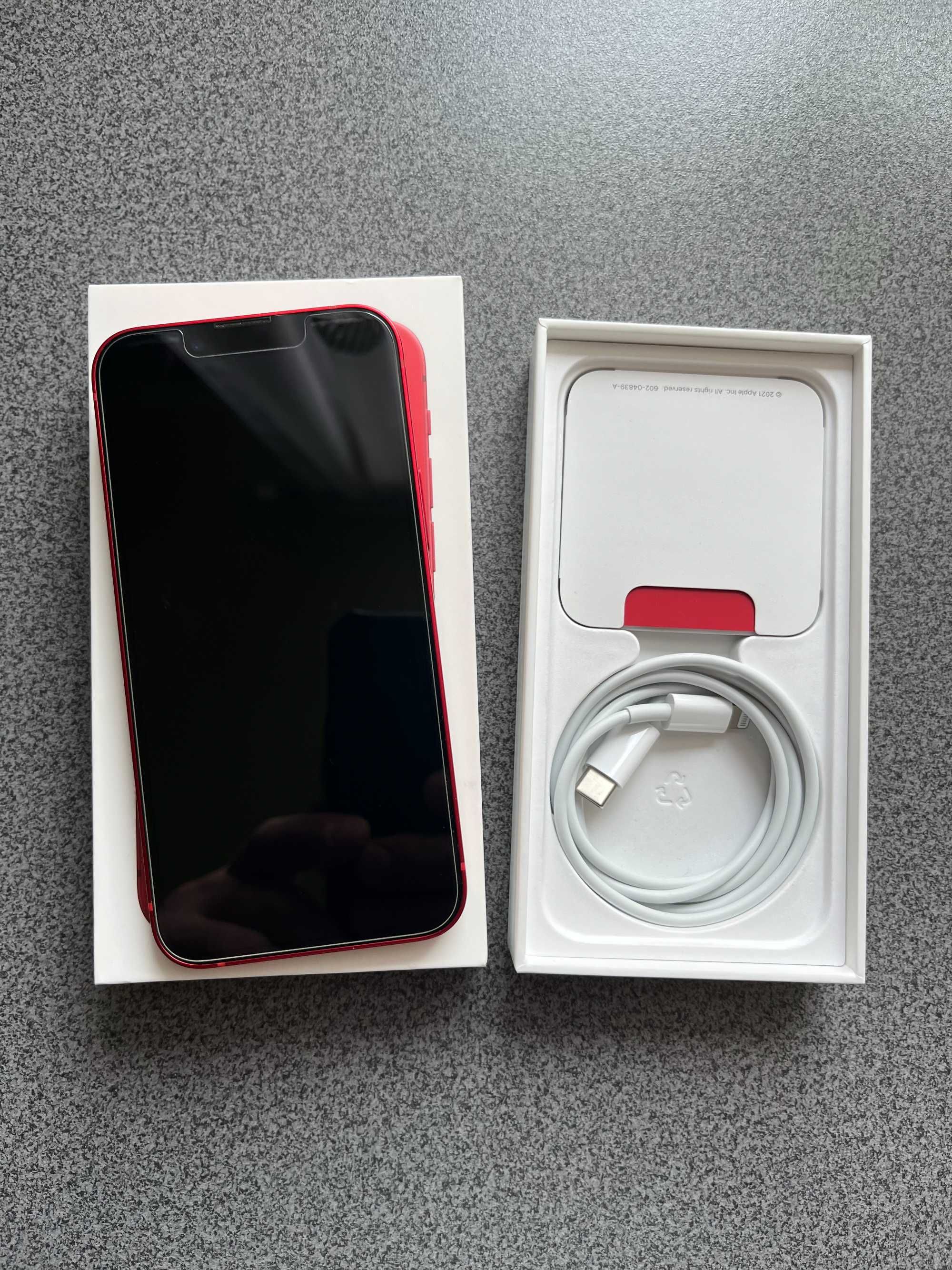 iPhone 13 mini 128gb + akcesoria zadbany RED