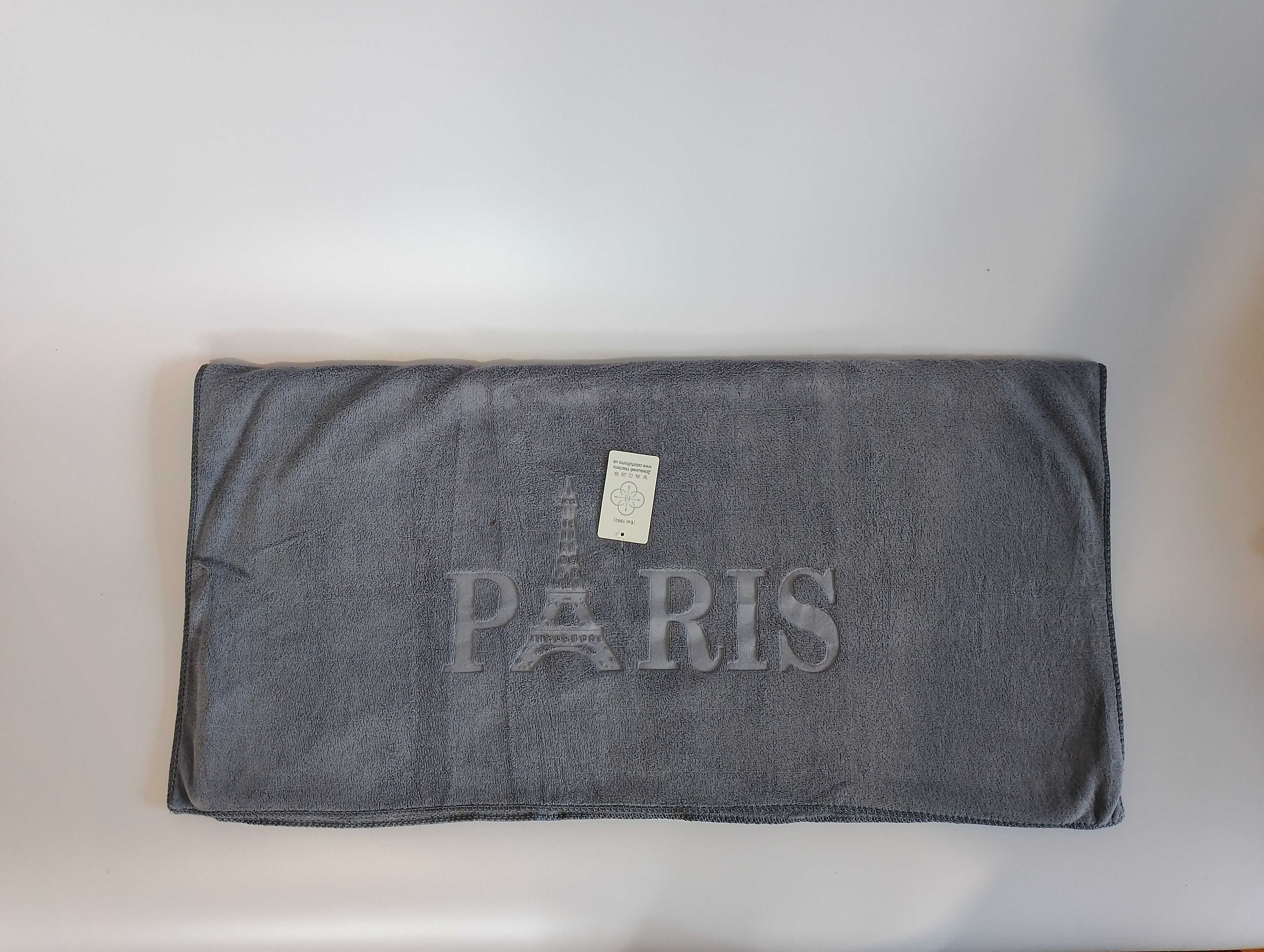 Банные полотенца Микрофибра Париж, PARIS полотенца фибра 140 70 см