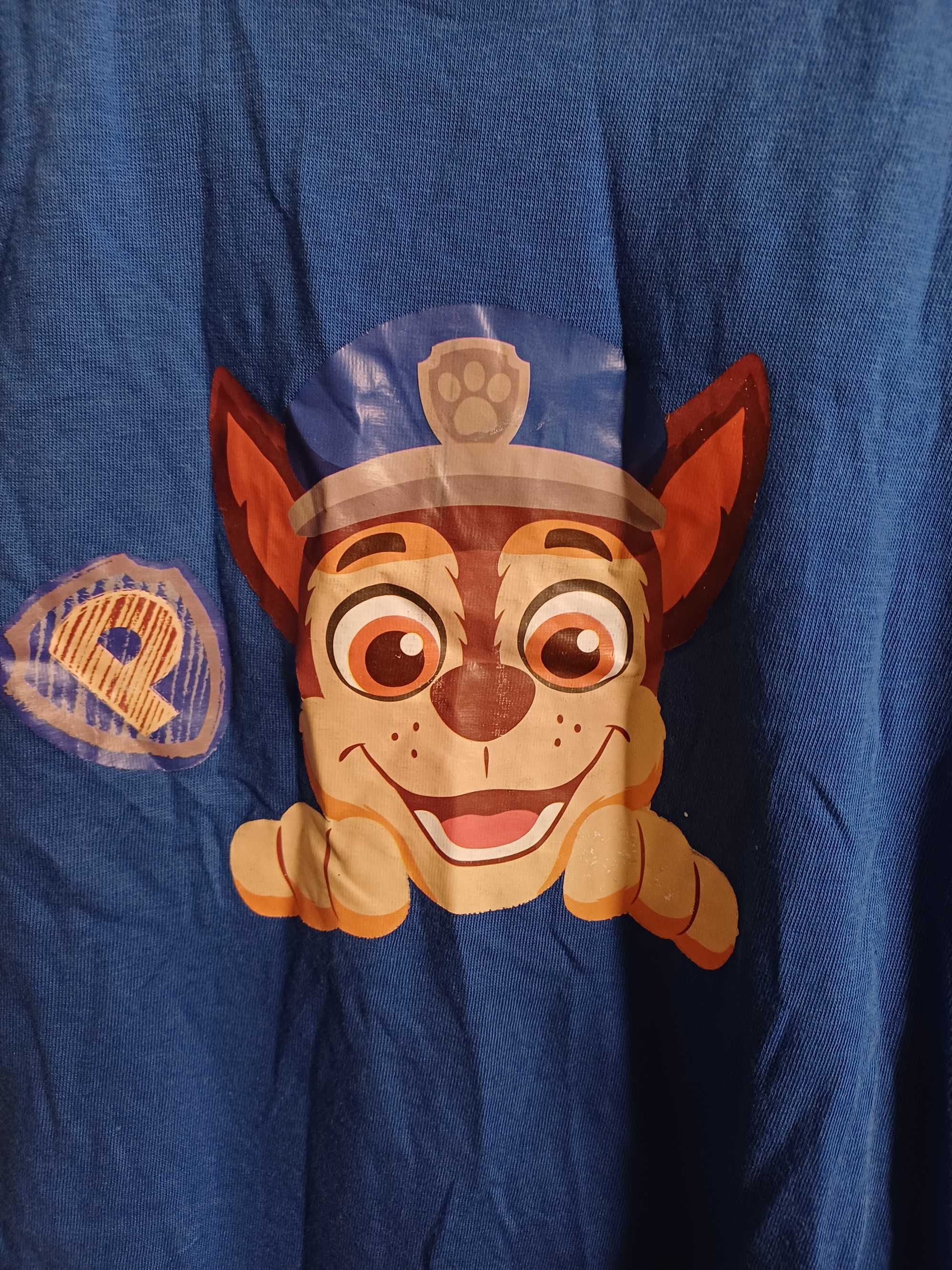 Koszulka,  t-shirt chłopięcy Psi Patrol r. 122/128