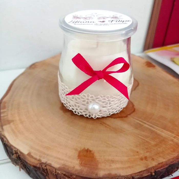 Lembranças velas personalizas