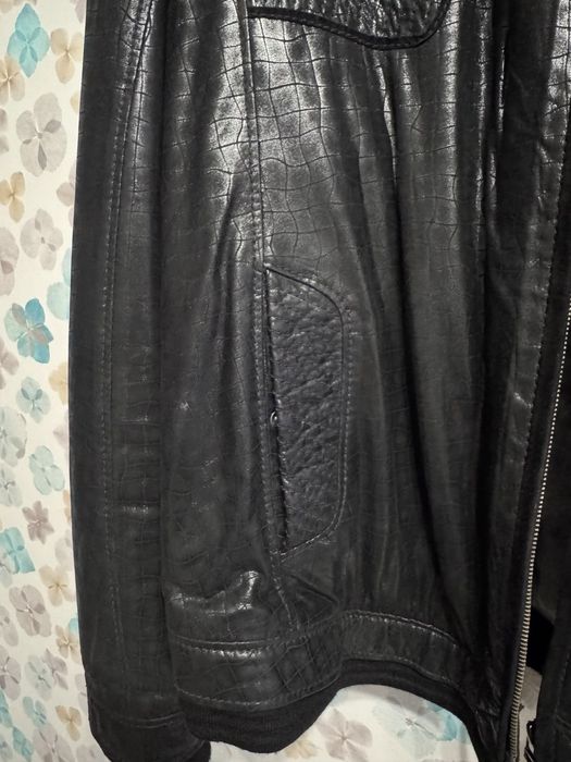 Чоловіча дублянка натуральна шкіра, дубленка, куртка зимова