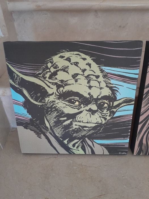Conjunto Quadros / Telas Star Wars