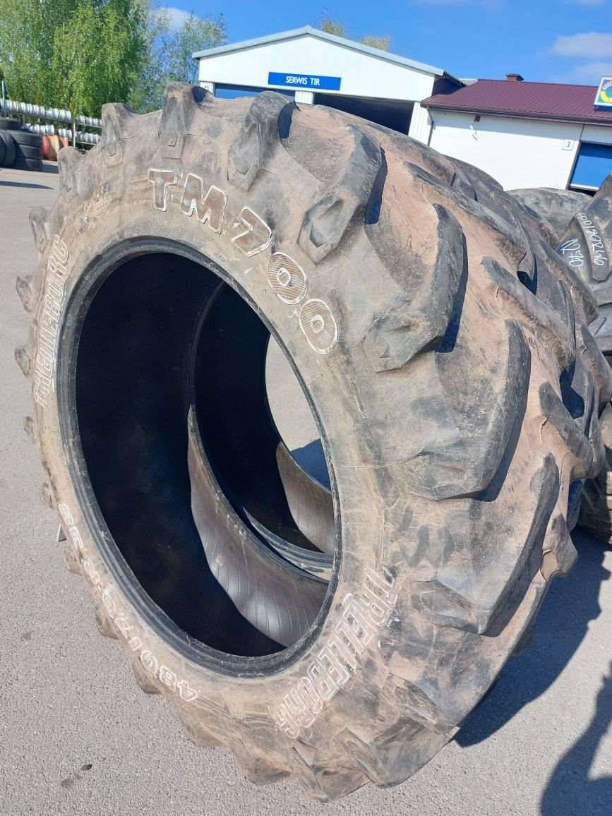 480/70R38 Trelleborg opony rolnicze używane para