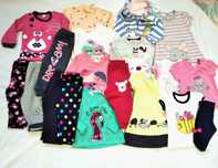 Bluzki, sukienki, getry, dresy dla dziewczynki Breeze*Barmy 68/74 nowe