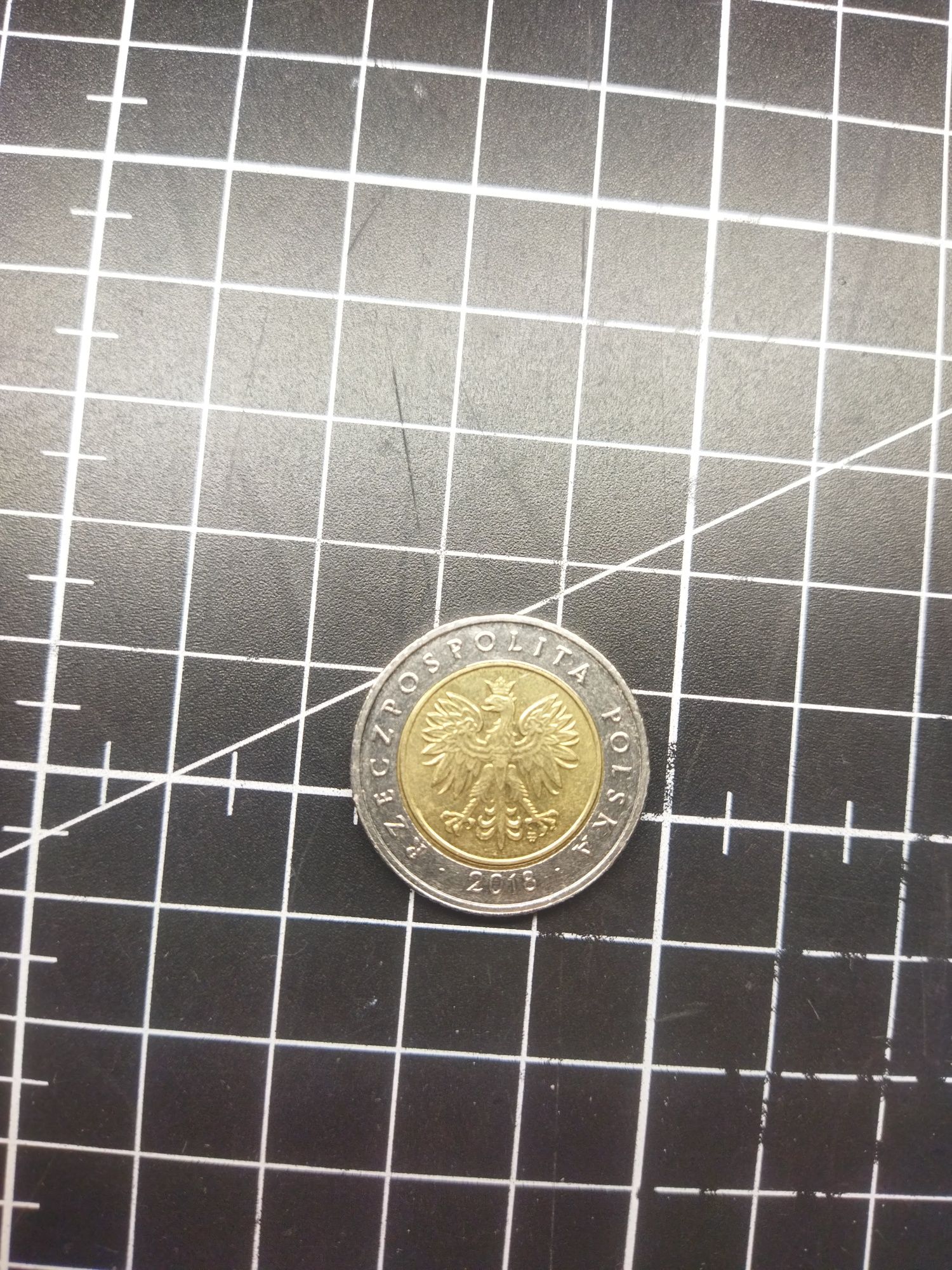 Destrukt 5zł z 2018 z okazji 100-lecie odzyskania niepodległości