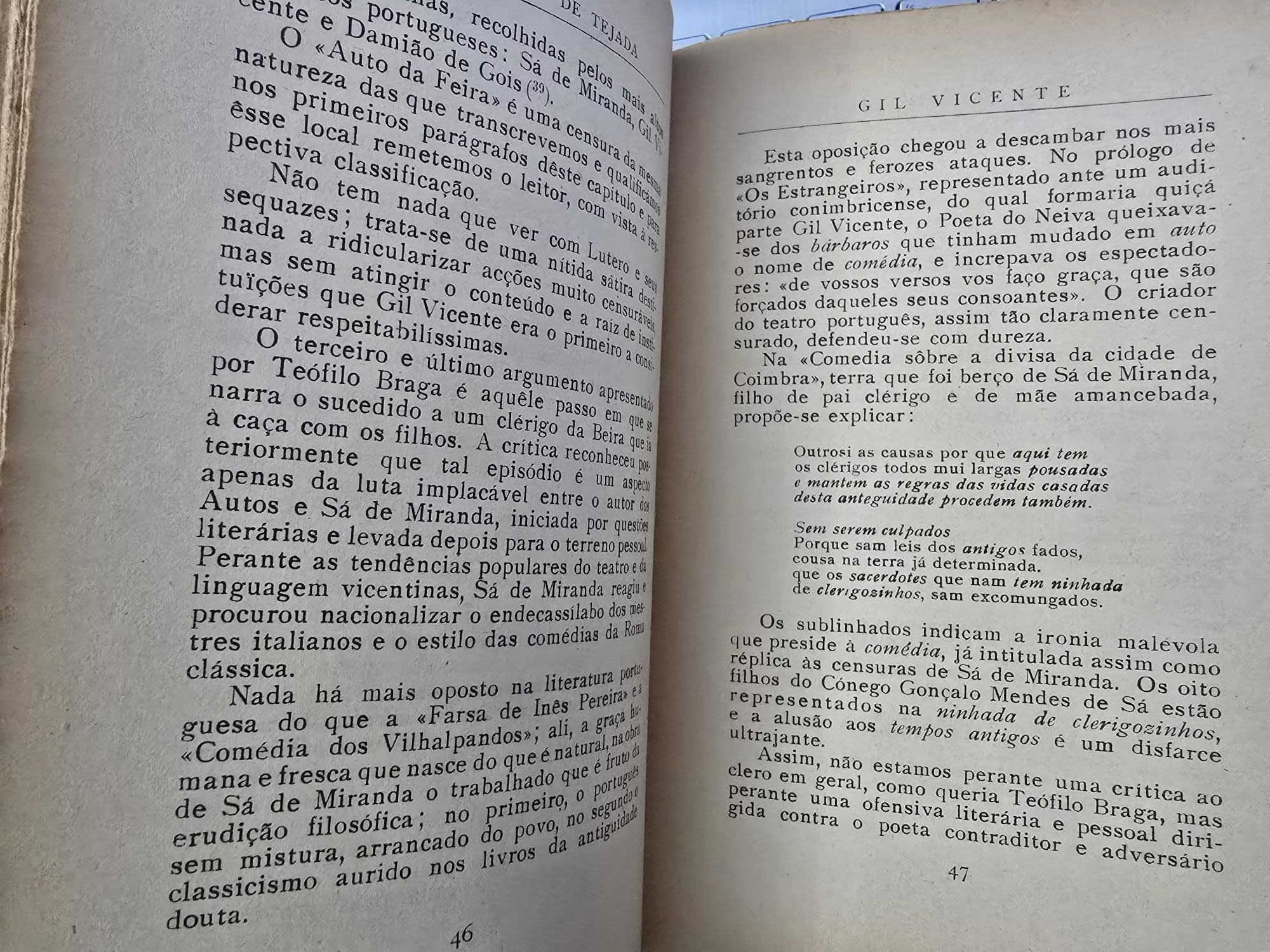As Ideias Políticas de Gil Vicente – F. E. de Tejada Spínola