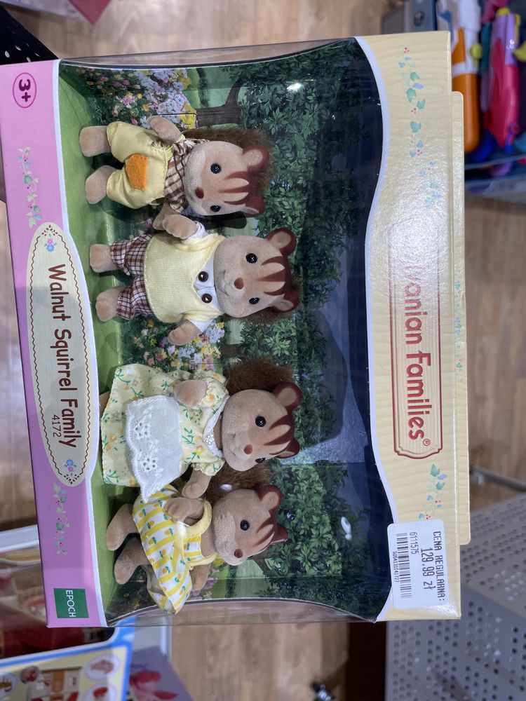 Rodzina wiewiórek sylvanian families