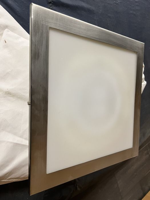 Candeeiro teto inox pvc