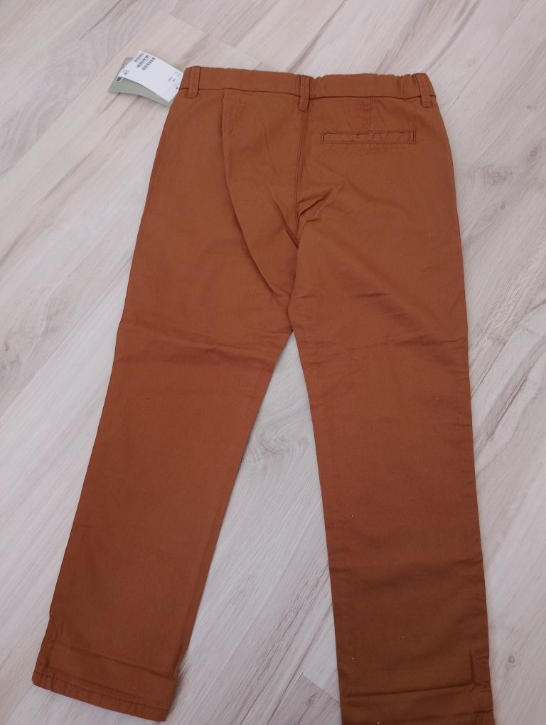 Nowe spodnie wizytowe H&M dla chłopca, rozm 116