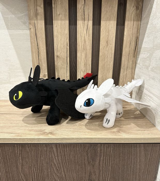 М'яка іграшка Беззубик | Нічна і Денна Фурія Як приручити дракона