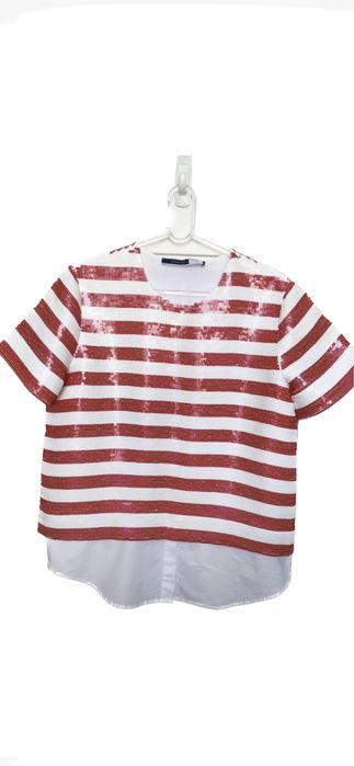 SPORTMAX CODE cekinowa bluzka L