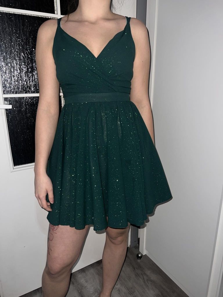 Zielona sukienka balowa  Elizabeth