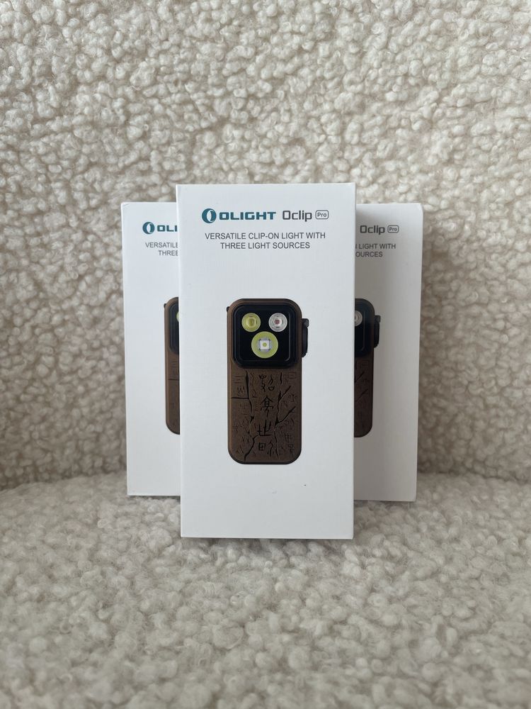 Ліхтар Olight Oclip Pro - Oracle Special Edition - 500 Люмен, Магніт