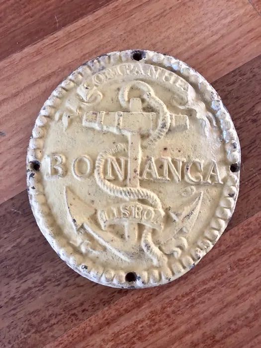 Placa da Companhia Bonança