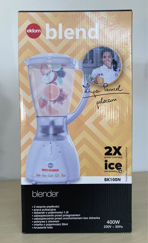 NOWY blender kielichowy ELDOM BK100N