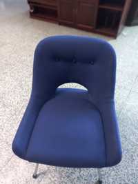 Cadeira 4 pés cromada