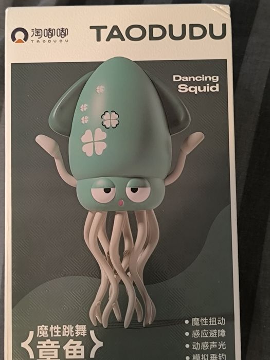 Танцюючий кальмар "TAODUDU" з музикою та підсвіткою