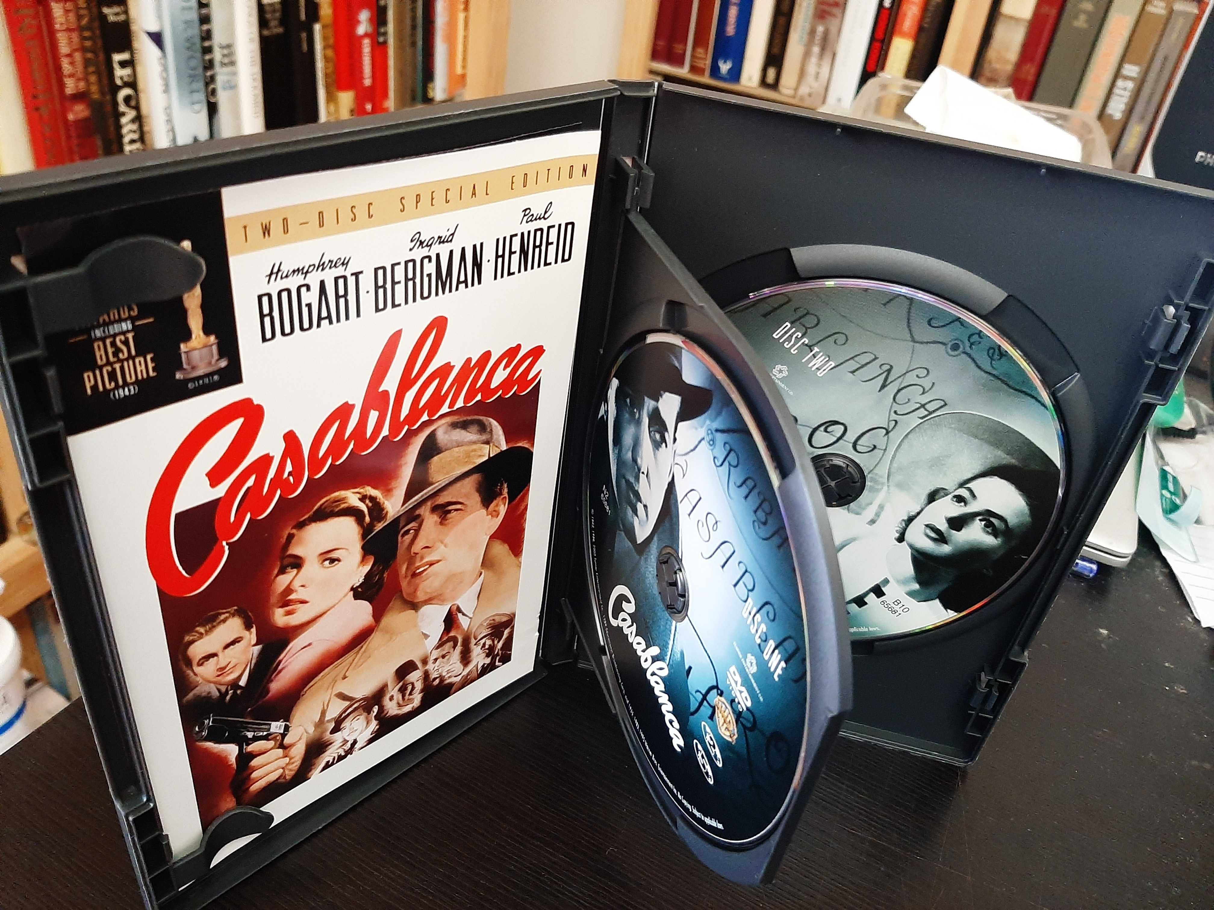 Michael Curtiz: Casablanca - Bogart - Bergman - Henreid - Lorre. 2 DVD