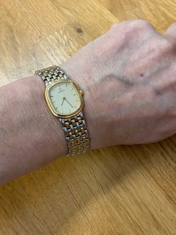 Luksusowy damski zegarek Eterna Swiss Quartz Oryginał
