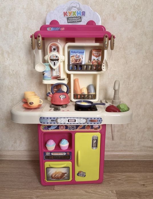 ‼️ Супер ціна ‼️ Дитяча кухня з водою і парою кухня детская 69-110см