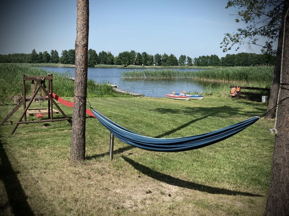 Domki nad jeziorem Domek Mazury Noclegi Mazurach Własna Linia brzegowa