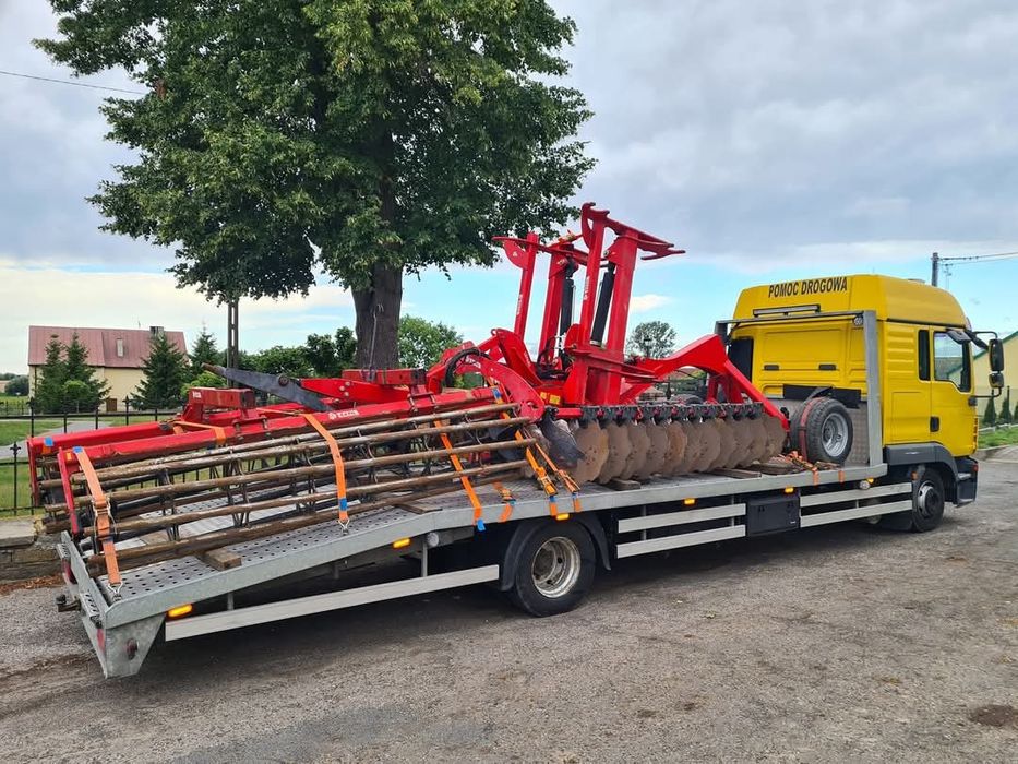 Laweta Pomoc Drogowa Transport Holowanie Ciągniki Maszyny rolnicze 15t