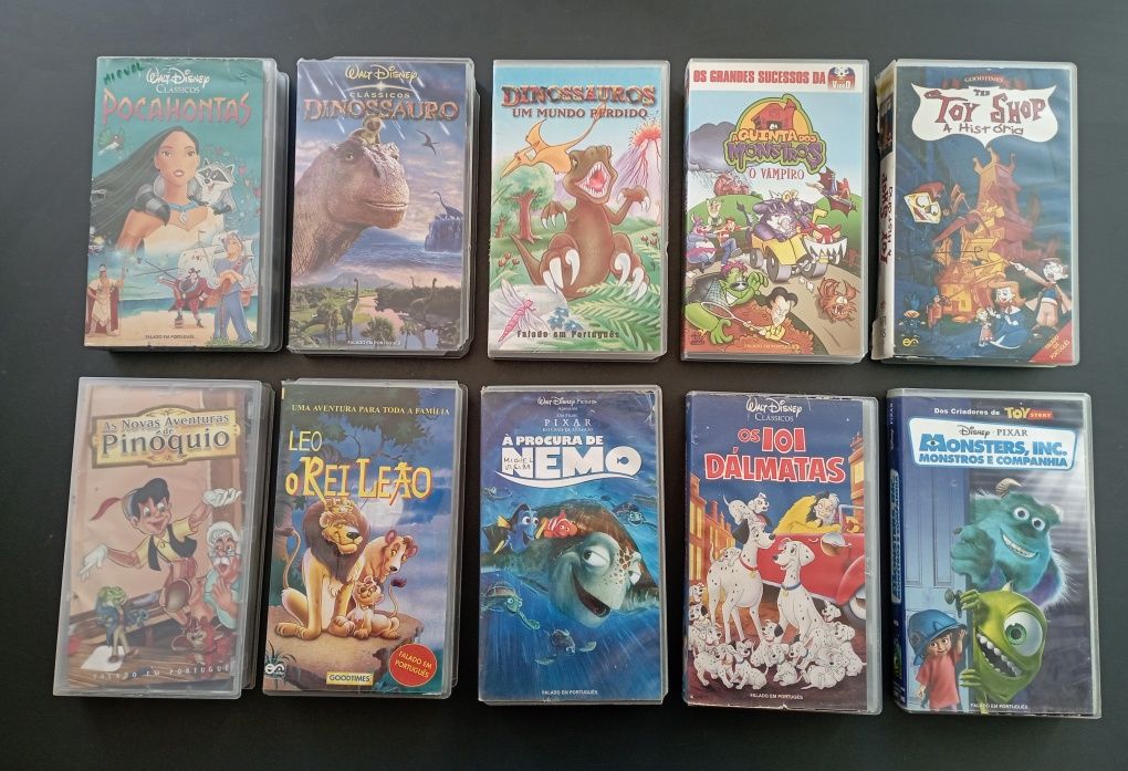 Vários Filmes VHS