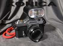 Vintage-Retro analogowy zestaw fotograficzny KONICA