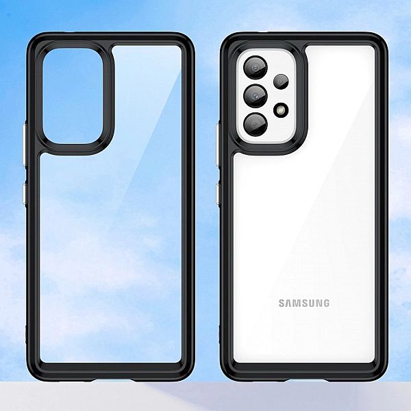 Etui Outer Braders z Ramką do Samsung Galaxy A53/5g czarny