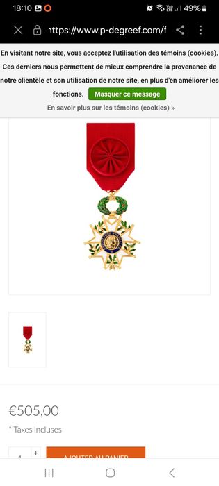 Medalha Militar antiga