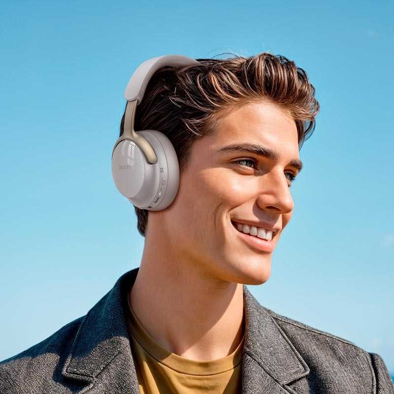 Наушники HOCO W53 Plus Tone ANC активное шумоподавление USB-C AUX