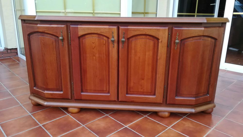 Komoda Bawaria BRW szafka nocna szuflady witryna regał rogówka szafa