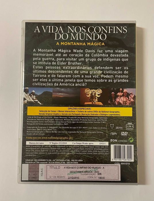 National Geographic - a Vida nos Confins do Mundo: a Montanha Mágica