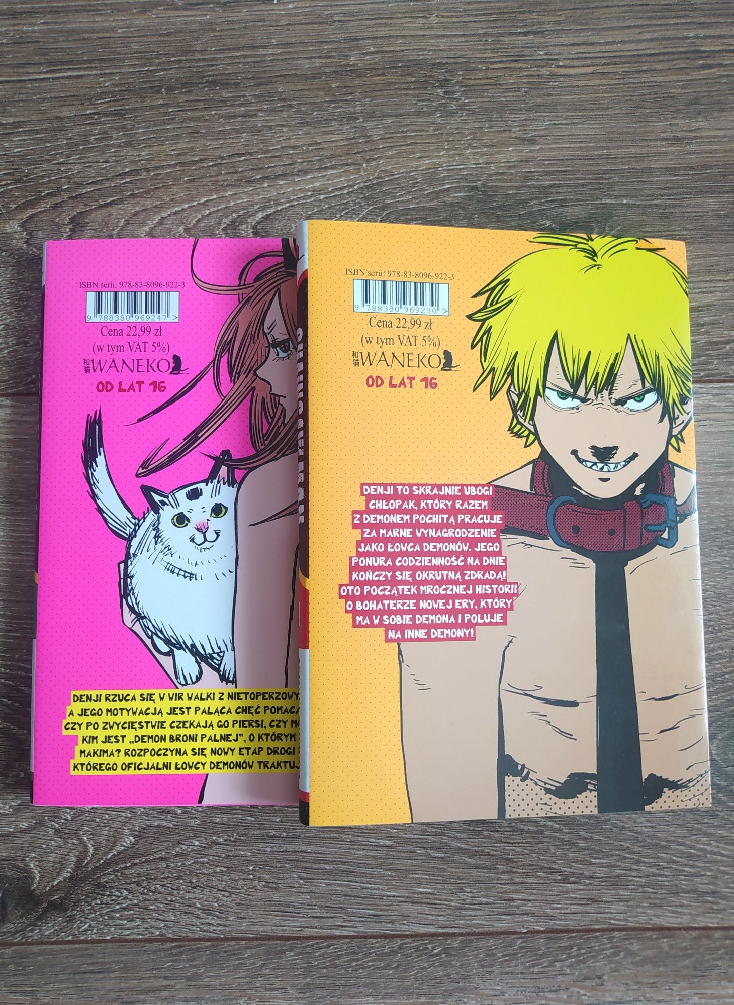 Chainsaw man manga vol. 1, 2